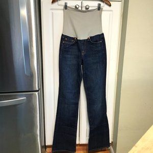 A Pea in The Pod 7FAM Maternity Bootcut Jeans
